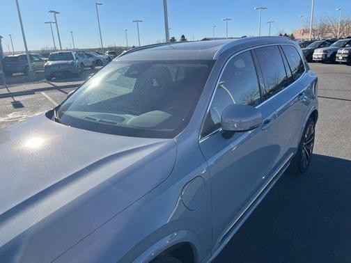 Gray Metallic 2026 Volvo XC90 Plug-In Hybrid T8 Plus 7-Seater