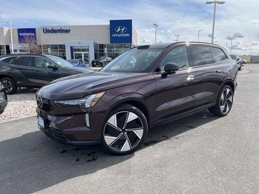 Mulberry Metallic 2025 Volvo EX90 Twin Motor Performance Ultra 6-Seater