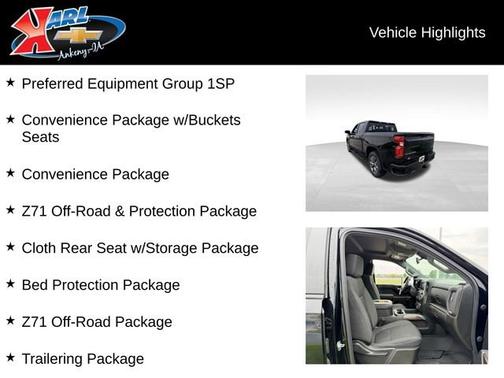 Black 2021 Chevrolet Silverado 1500 RST