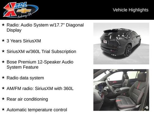 2026 Chevrolet Traverse AWD RS