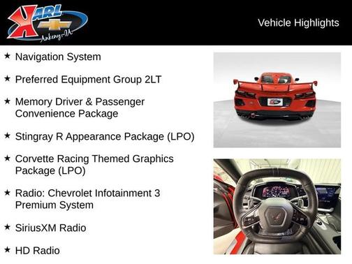 2022 Chevrolet Corvette 2LT