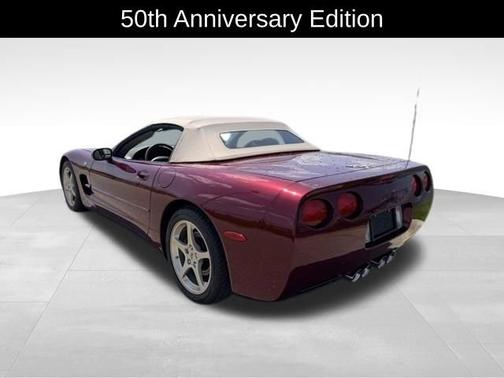 50th Anniversary Red 2003 Chevrolet Corvette 2DR CONV