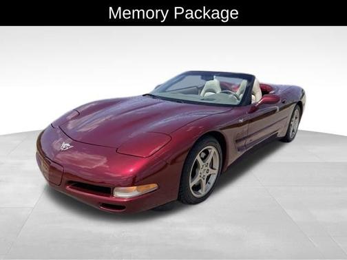 50th Anniversary Red 2003 Chevrolet Corvette 2DR CONV