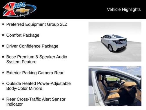 Iridescent Pearl Tricoat 2017 Chevrolet Volt Premier