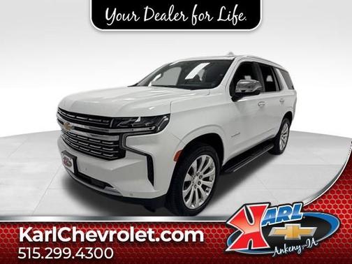 Summit White 2021 Chevrolet Tahoe Premier