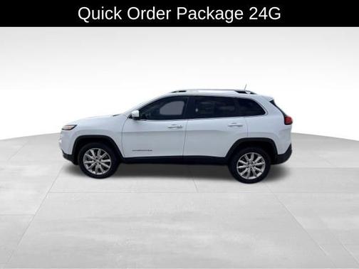 Bright White Clearcoat 2017 Jeep Cherokee Limited