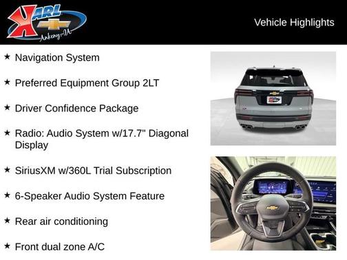 2025 Chevrolet Traverse AWD LT