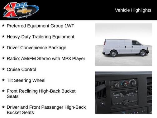Summit White 2026 Chevrolet Express 2500 Work Van