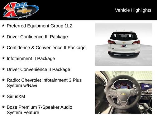 Summit White 2024 Chevrolet Equinox Premier