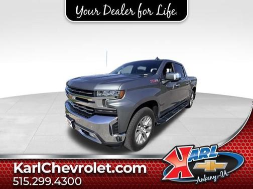 Satin Steel Metallic 2021 Chevrolet Silverado 1500 LTZ