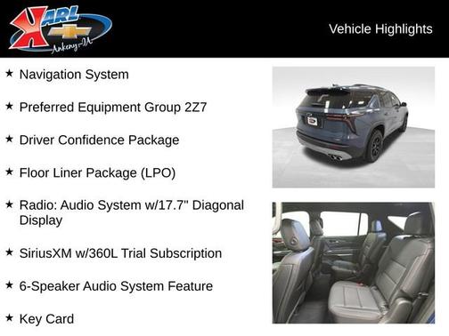 2026 Chevrolet Traverse AWD Z71