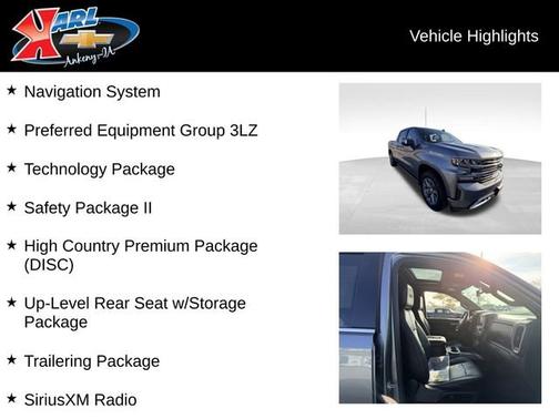2019 Chevrolet Silverado 1500 High Country