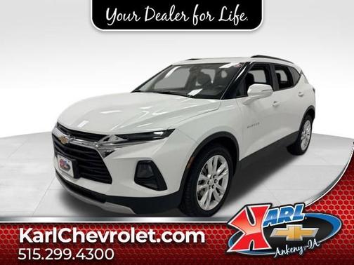 Summit White 2022 Chevrolet Blazer LT