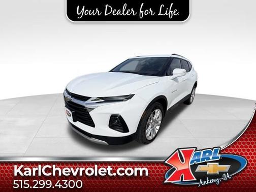 Summit White 2022 Chevrolet Blazer LT