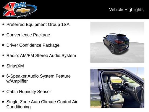 Mosaic Black Metallic 2024 Chevrolet Trailblazer ACTIV