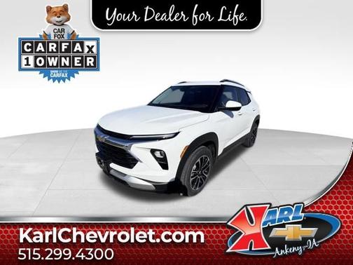 Summit White 2024 Chevrolet Trailblazer LT