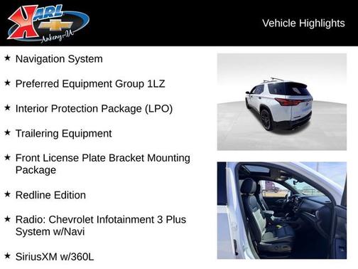 Iridescent Pearl Tricoat 2022 Chevrolet Traverse Premier