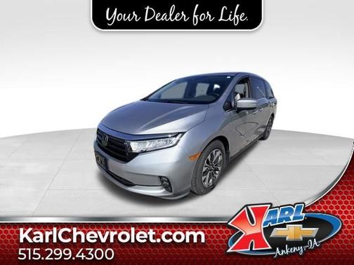 Silver 2022 Honda Odyssey EX-L