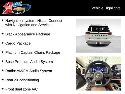 Pearl White Tricoat 2024 Nissan Pathfinder Platinum