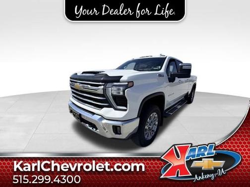 Summit White 2024 Chevrolet Silverado 3500 LTZ