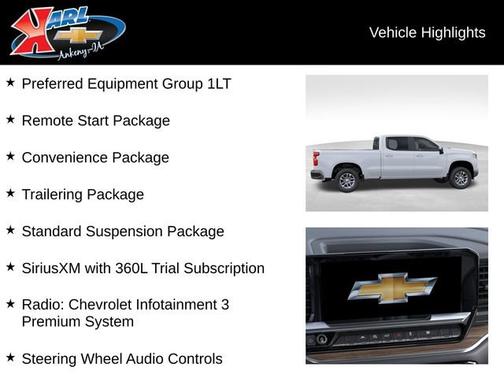 Summit White 2026 Chevrolet Silverado 1500 LT