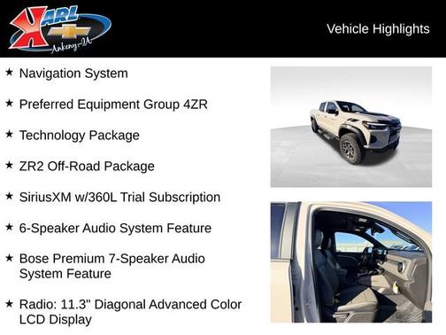 2026 Chevrolet Colorado 4WD ZR2