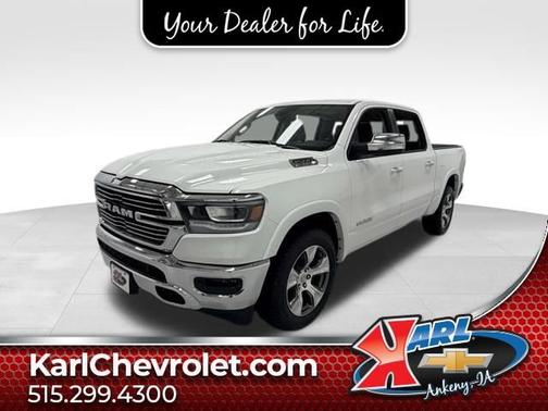 Bright White Clearcoat 2020 RAM 1500 Laramie