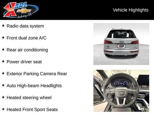 Silver 2025 Audi Q5 S line Premium Plus