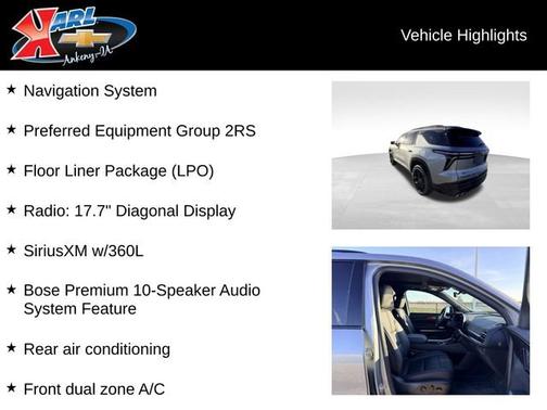 2024 Chevrolet Traverse AWD RS