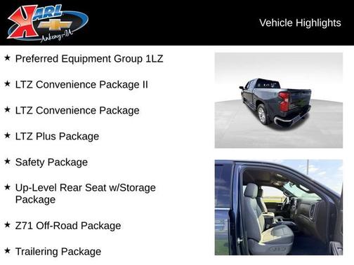 Shadow Gray Metallic 2022 Chevrolet Silverado 1500 Limited LTZ