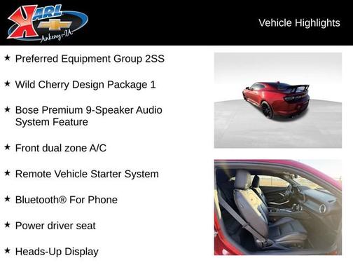 2021 Chevrolet Camaro 2SS