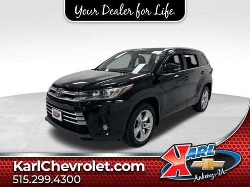 MIDNIGHT BLACK ME 2018 Toyota Highlander Limited