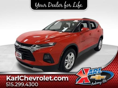 Red Hot 2022 Chevrolet Blazer LT