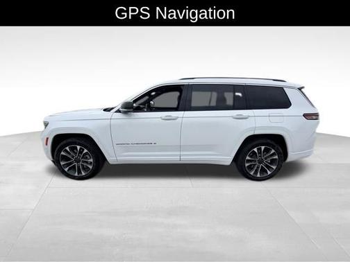 Bright White Clearcoat 2022 Jeep Grand Cherokee L Overland