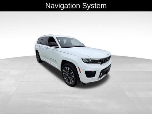 Bright White Clearcoat 2022 Jeep Grand Cherokee L Overland