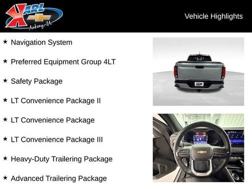 Sterling Gray Metallic 2023 Chevrolet Colorado 4WD LT