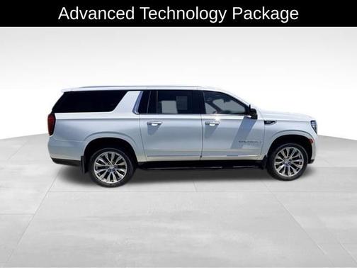 White Frost Tricoat 2024 GMC Yukon XL Denali