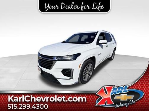 Summit White 2023 Chevrolet Traverse High Country