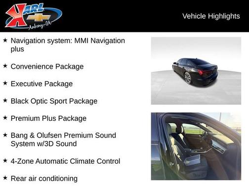 Black 2023 Audi A6 Premium Plus