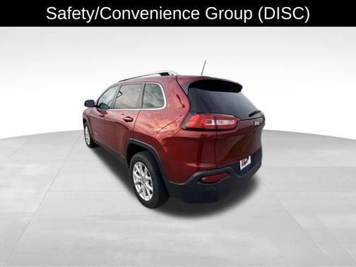 Deep Cherry Red Crystal Pearlcoat 2017 Jeep Cherokee Latitude