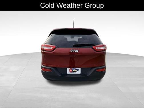 Deep Cherry Red Crystal Pearlcoat 2017 Jeep Cherokee Latitude