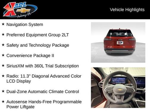 Radiant Red Tintcoat 2026 Chevrolet Equinox AWD LT
