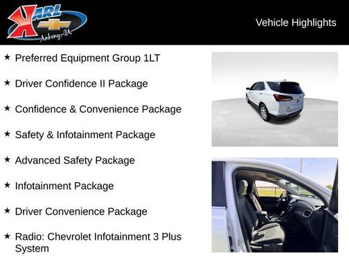 Iridescent Pearl Tricoat 2023 Chevrolet Equinox 1LT
