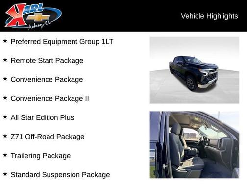 Black 2024 Chevrolet Silverado 1500 1LT