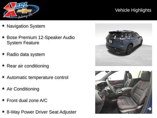 2026 Chevrolet Traverse AWD RS