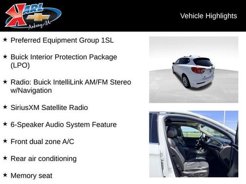 Summit White 2017 Buick Envision Essence