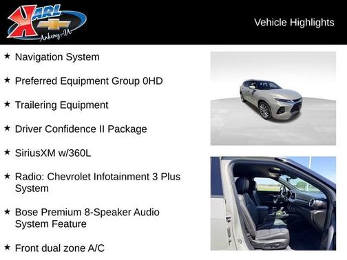 Pewter Metallic 2021 Chevrolet Blazer Premier