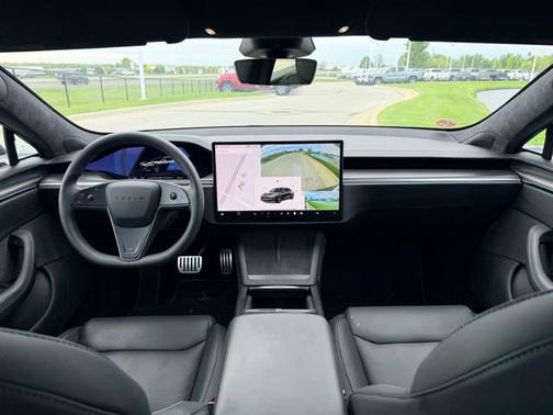 Gray 2023 Tesla Model S Plaid