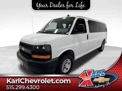 Summit White 2025 Chevrolet Express 3500 LS