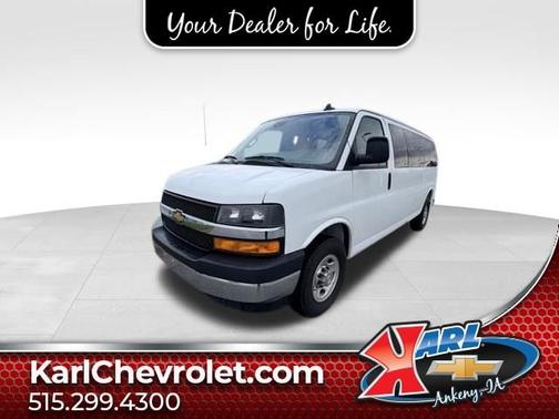 Summit White 2025 Chevrolet Express 3500 LS